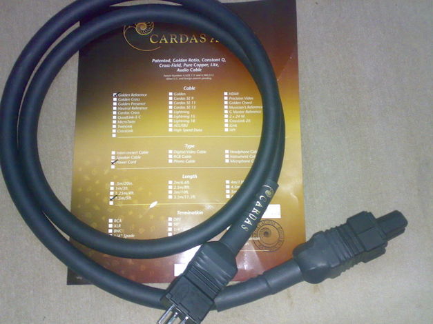 Cardas Audio Golden Reference 1.5 M power cable