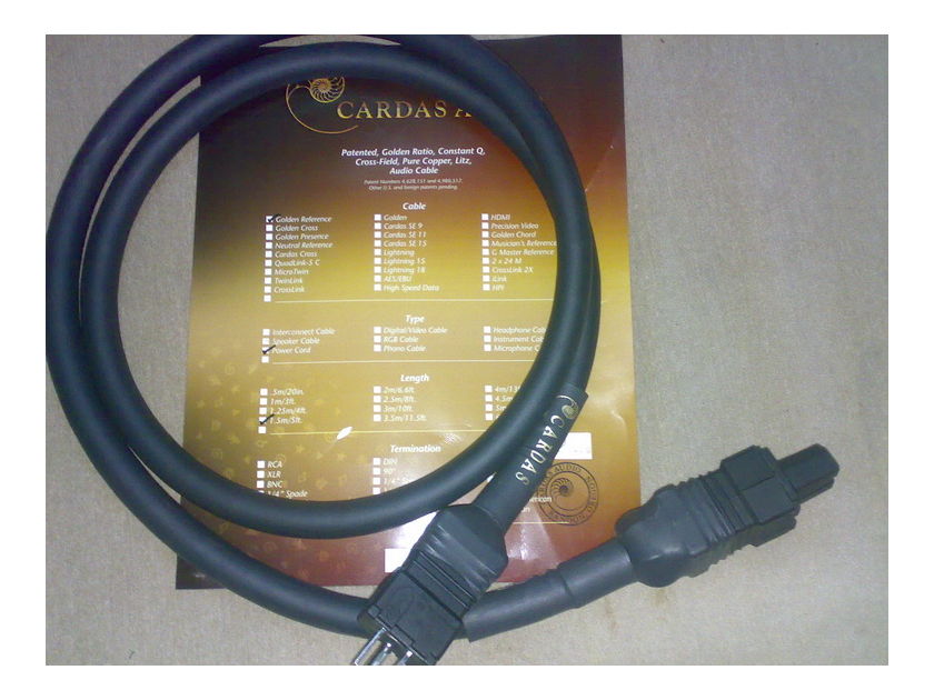 Cardas Audio Golden Reference 1.5 M power cable