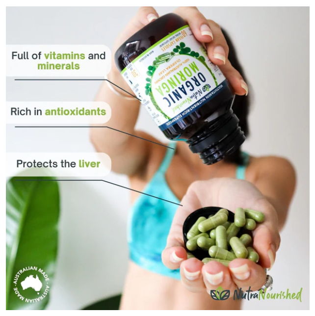 VALUE BUNDLE: Organic Pure Moringa Leaf Capsules - Image 4