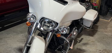 2015 HARLEY-DAVIDSON FLHTP POLICE ELECTRA GLIDE motorcycle for rent near Sturgis, SD