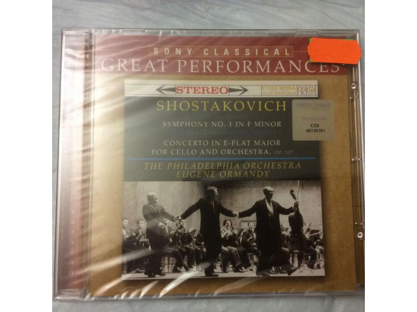 CD Shostakovich Rostropovich - Great Performances