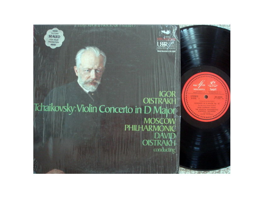 EMI Angel Melodiya / OISTRAKH, - Tchaikovsky Violin Concerto, NM!