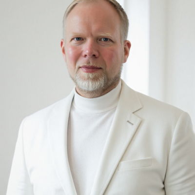 Photo generated by Secta Labs in style of White Luxe Portraits