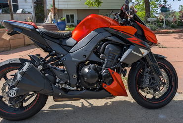 2012 KAWASAKI ZR1000DA Z1000 motorcycle for rent near Louisville, CO