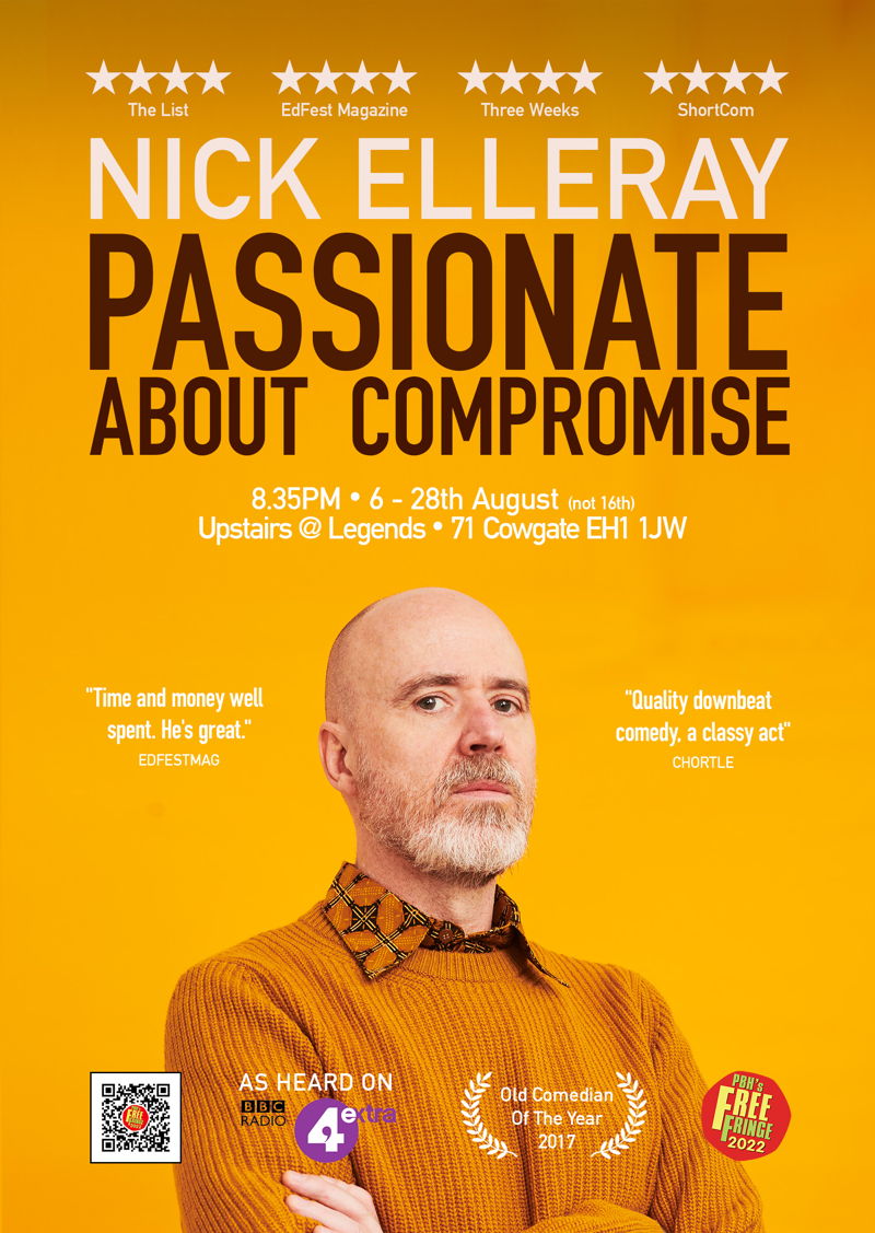 The poster for Nick Elleray: Passionate About Compromise