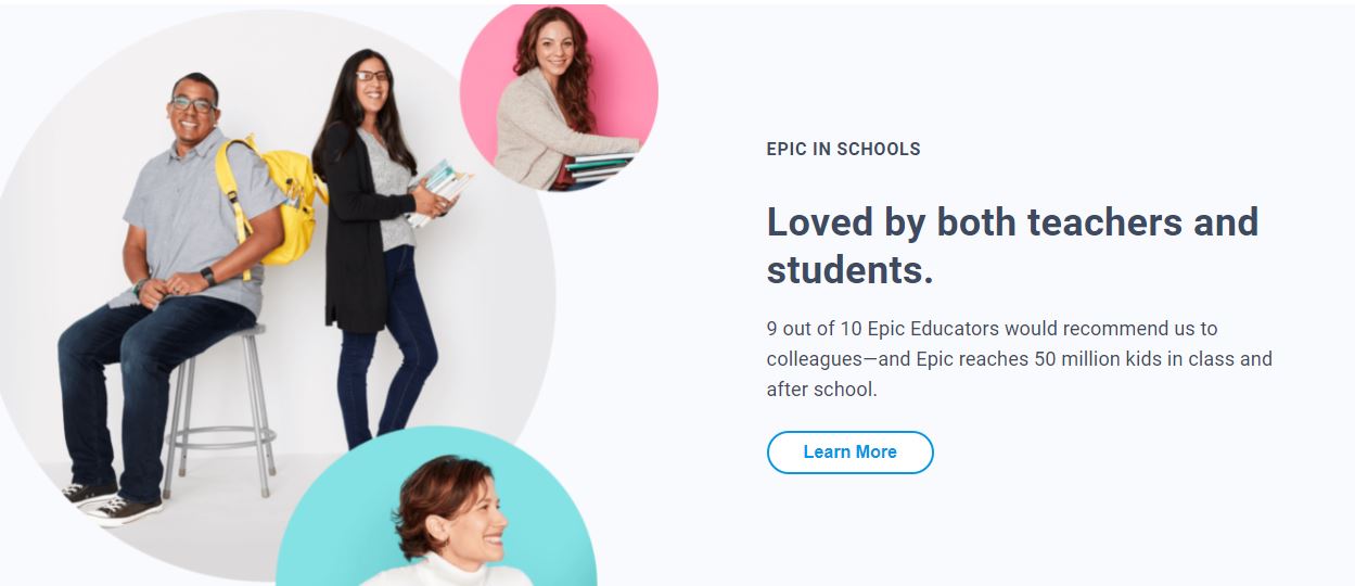Epic! Kids product / service