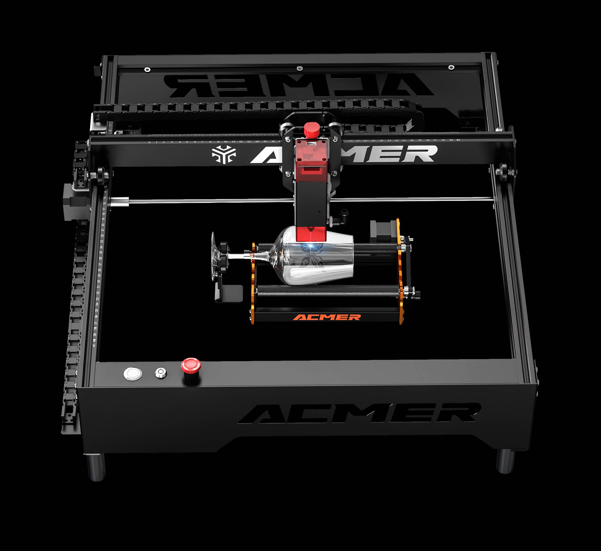 ACMER M2 Rotary Roller Y-axis 360° Rotating