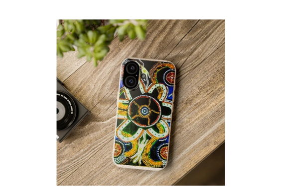 Floral Biodegradable Phone Case, Magsafe Compatible