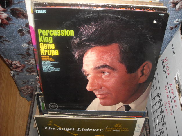 (lec) Gene Krupa - Percussion King Verve LP (c)