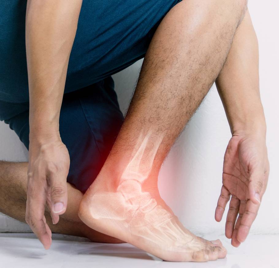 Pain in right ankle and heel online
