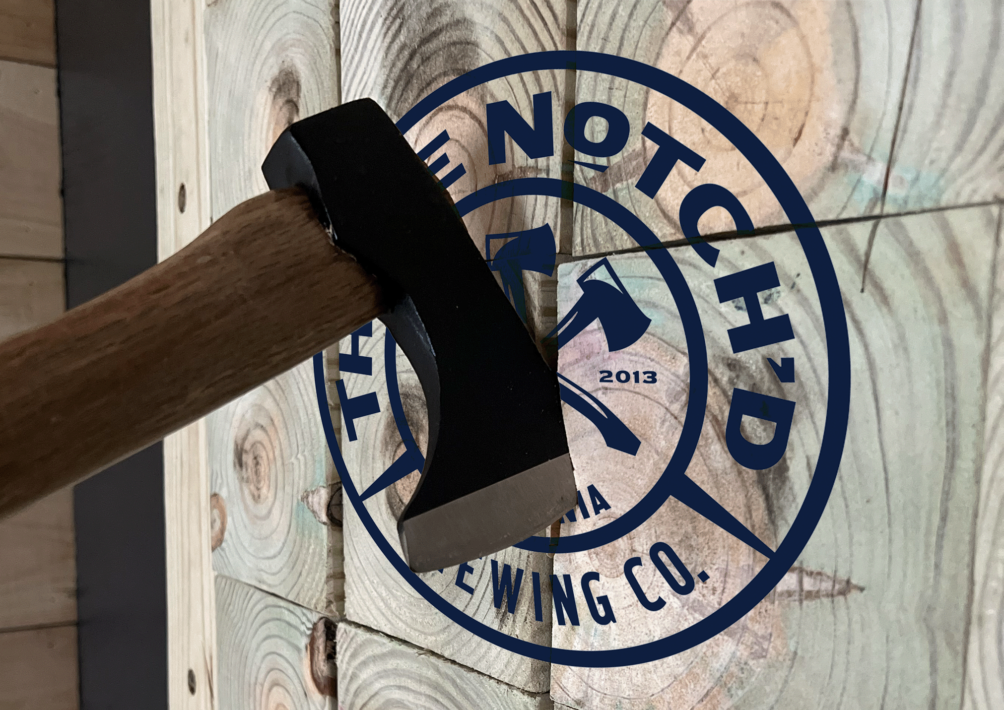 Axe Throwing Three Notch'd Nelson County Three Notch'd Brewing Company