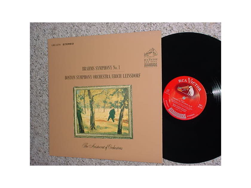 CLASSICAL RCA LSC-2711 LP Record - DYNAGROOVE SHADED DOG Brahms Symphony no1 Boston Symphony Leinsdorf