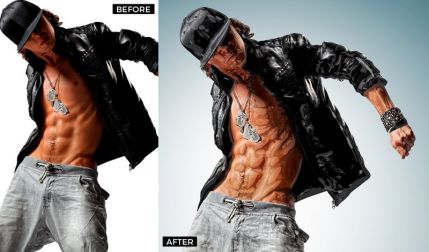 Glossy Plastic (глянцевый пластик) - красивый Фотошоп экшен