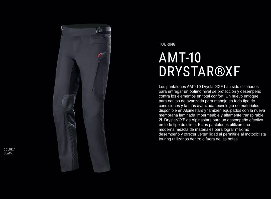 Alpinestars AMT-10 Drystar®XF Pantalones