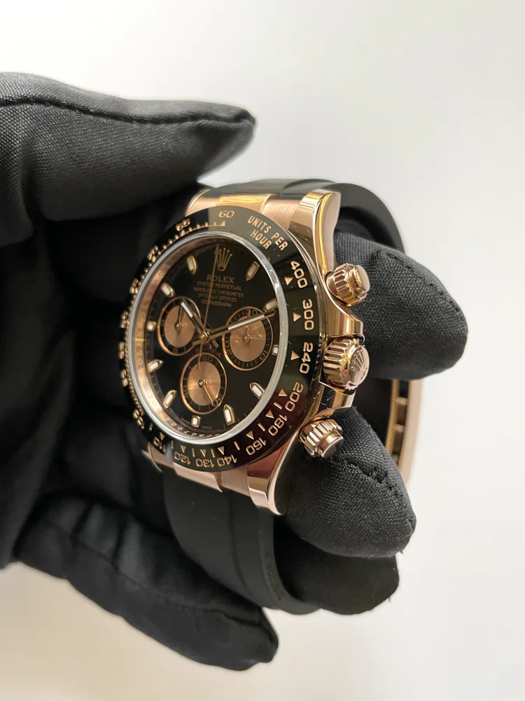 Rolex Daytona Rose Gold Oysterflex
