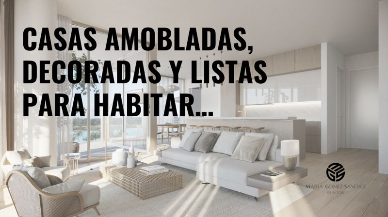 featured image for story, Casas amobladas, decoradas y listas para habitar…