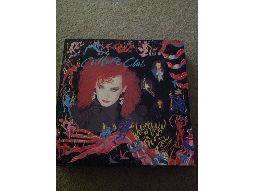 Culture Club - Waking Up With The House On Fire Virgin Epic Records Vinyl LP NM