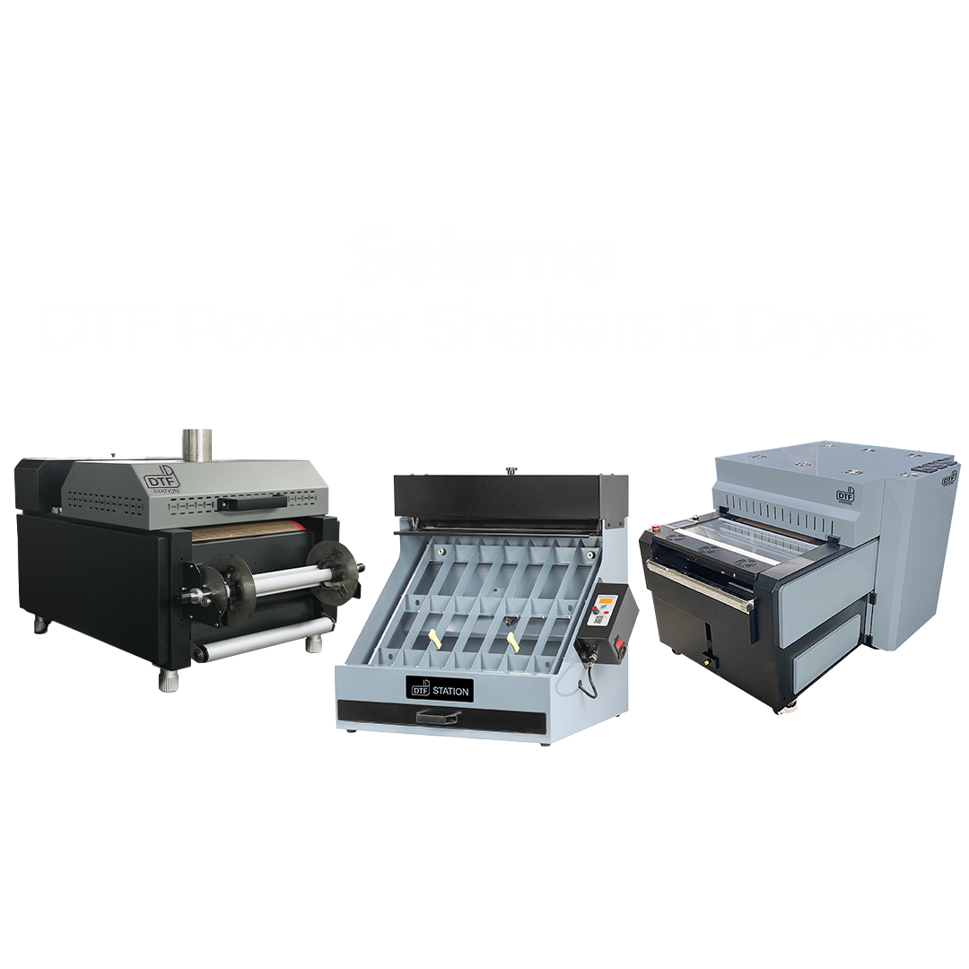 DTF Station Seismo DTF Powder Shakers & Dryers on All American Print Supply Co.