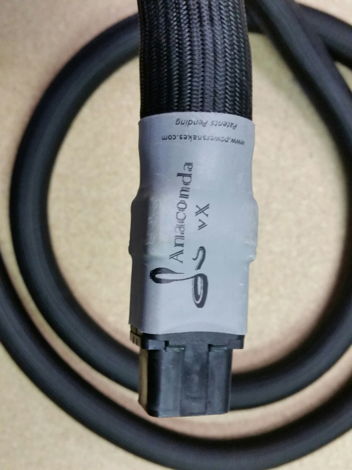 Anaconda Vx Power Cord 20 Amp IEC close-up