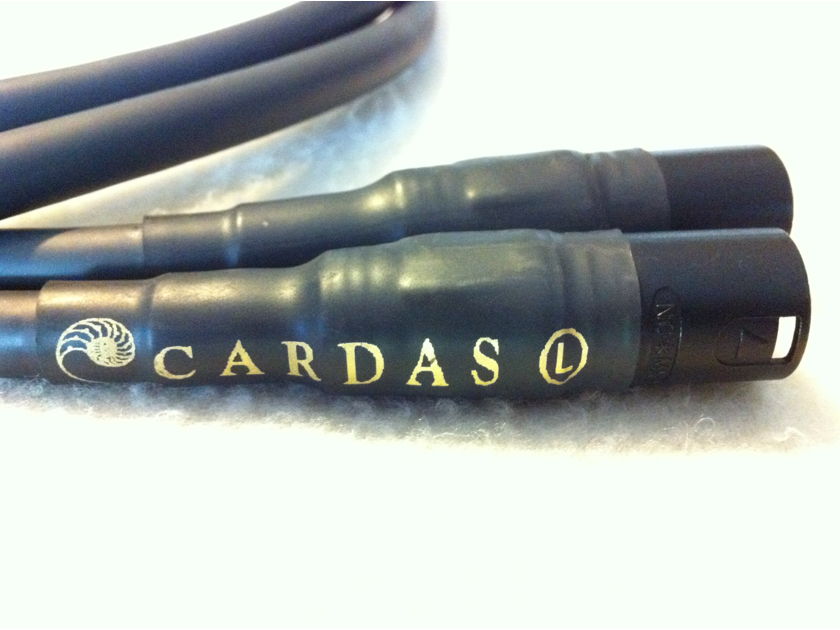 CARDAS GOLDEN REFERENCE 1 METER  XLR ( free shipping and PayPal )