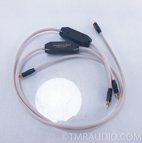 Transparent Audio MusicLink RCA Cables 1m Pair; Interco...