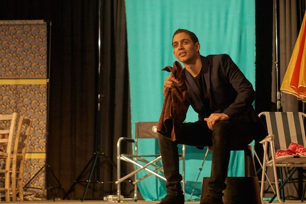 James El-Sharawy in the play Camouflage, London, May 18, 2017. (Photo: Ho-Chih Lin)