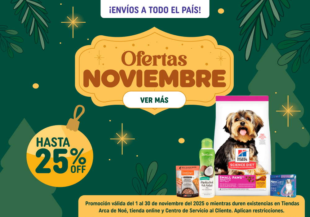 Ofertas de Noviembre - Hasta 25% Off
