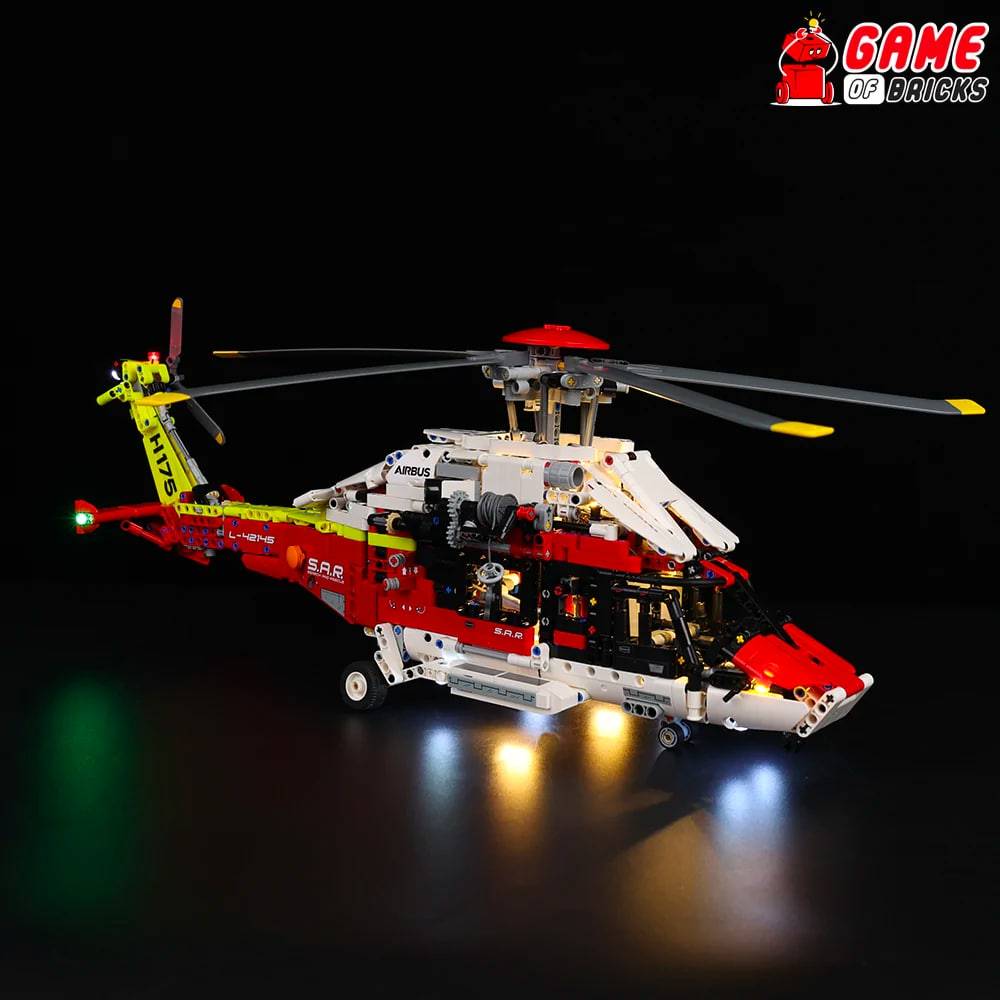 Light Kit for Airbus H175 Rescue Helicopter 42145