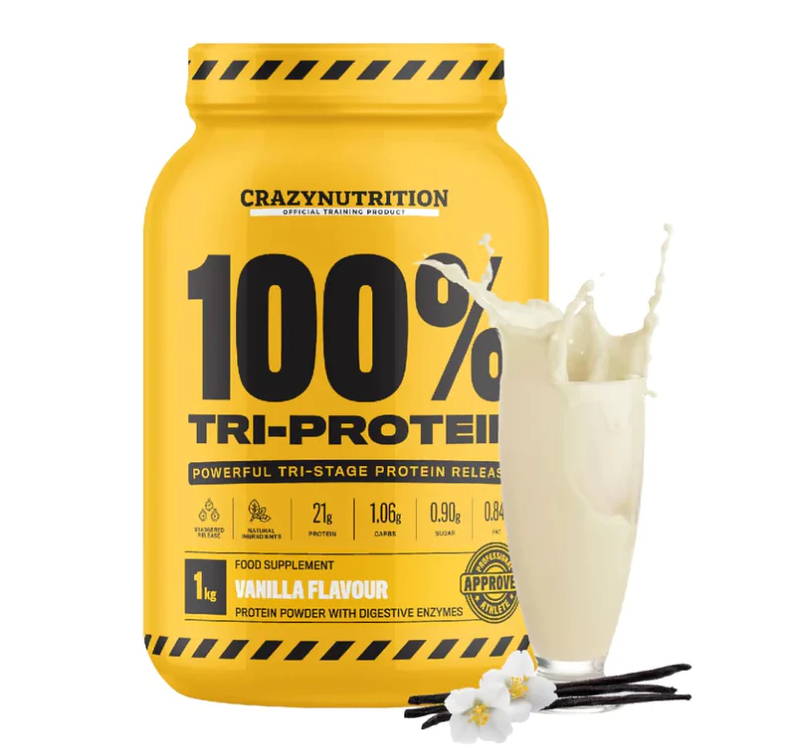 Crazy Nutrition’s TRI-PROTEIN