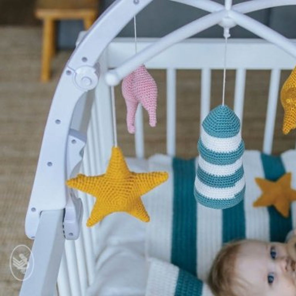 Gratis Haakpatroon voor de Betoverende 'Babymobiel Zeezicht'