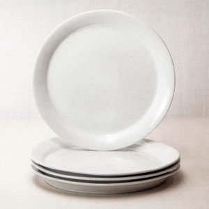 White on White Classic Dinner Plate