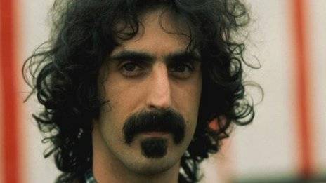 Frank zappa with man made beard oik