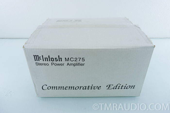 McIntosh MC275 Commemorative Edition Stereo Tube Amplif...