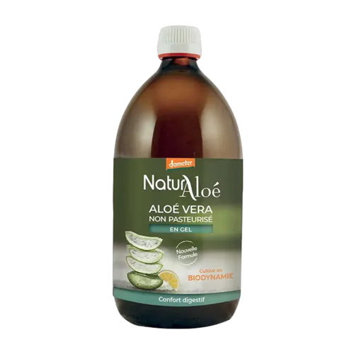 Gel d'Aloé Vera à Boire Non Pasteurisé BIO & DEMETER