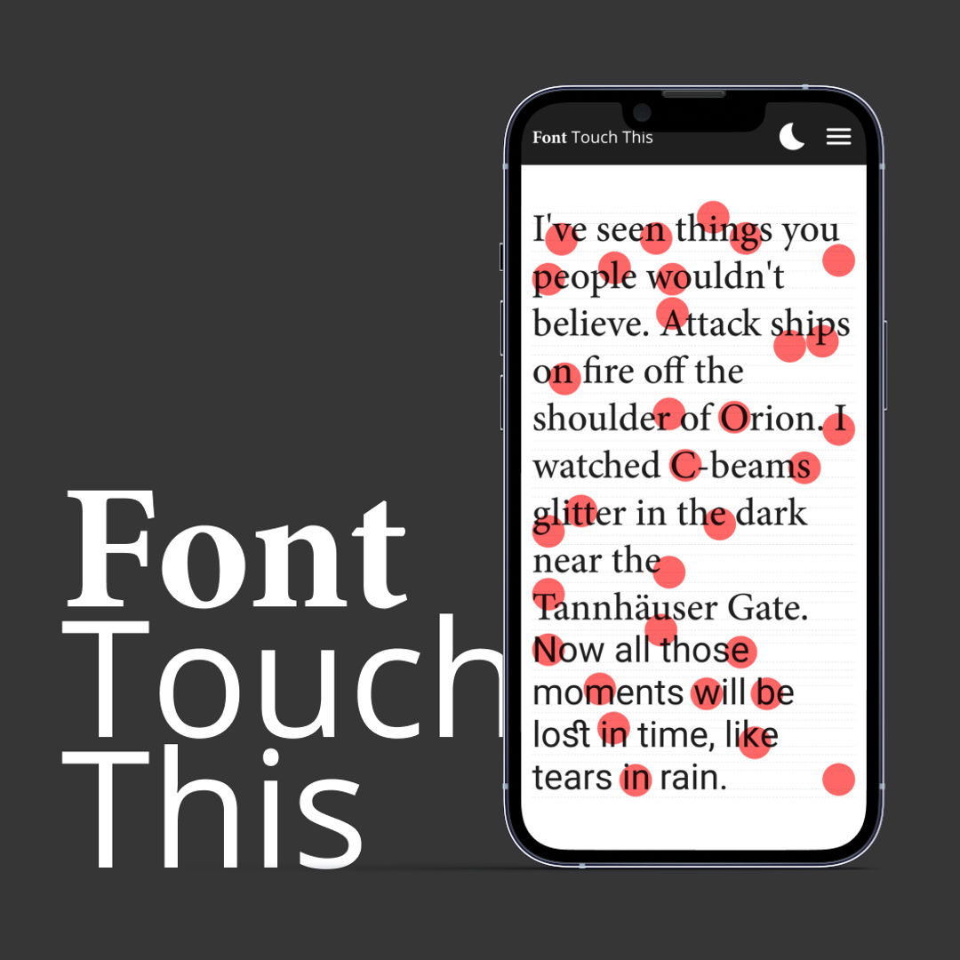 Image of Font Touch This