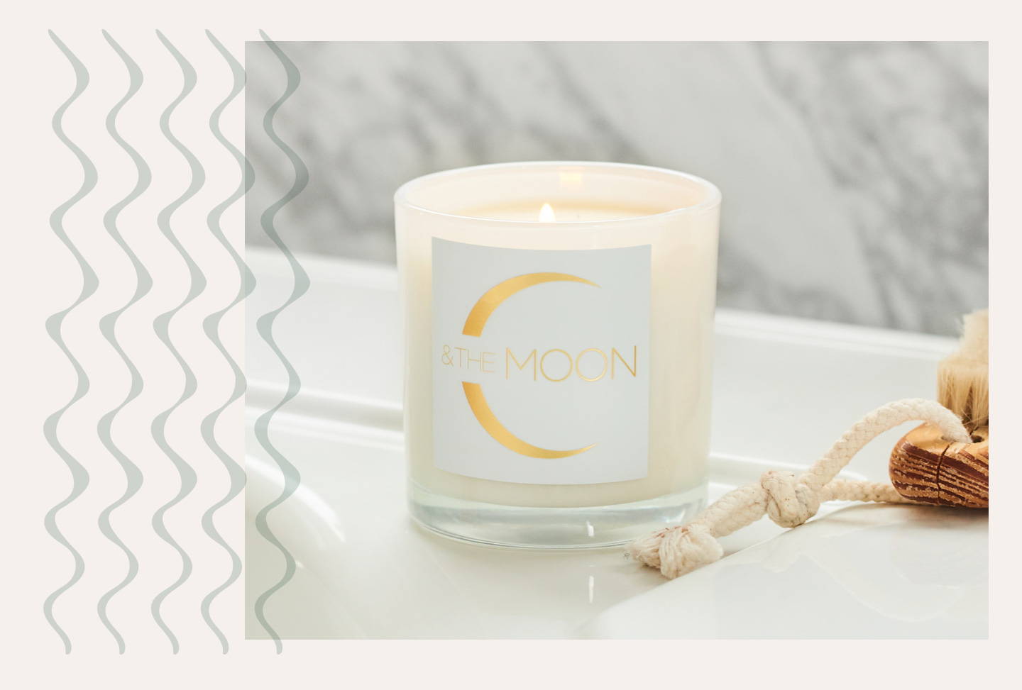 C & the Moon Sugar Cookie Candle