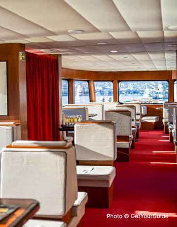 Relax in the air-conditioned interior