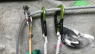 technik im klettersteig