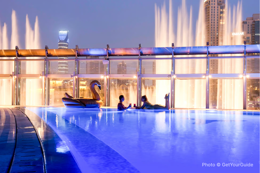 Burj Khalifa 124 level & Lunch or Dinner at Rooftop, The Burj Club - photo 3