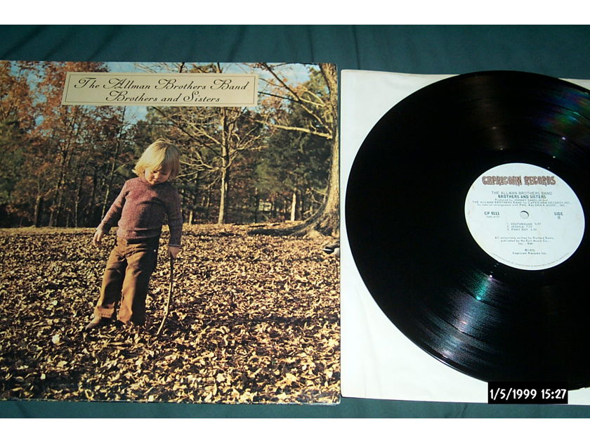 Allman Brothers Band - Brothers and Sisters LP NM First pressing