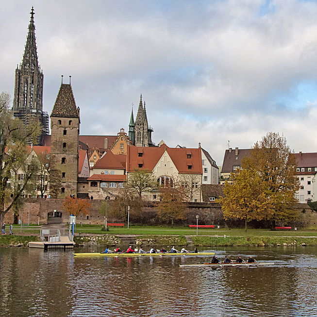  Ulm
- Ulm, rudern auf der Donau