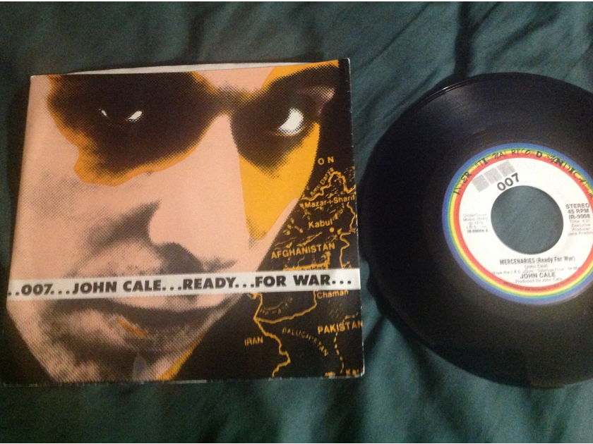 John Cale(Velvet Underground) - Ready For War 45 With Sleeve