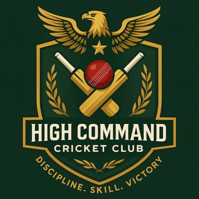 High command cc Cricket Club Logo