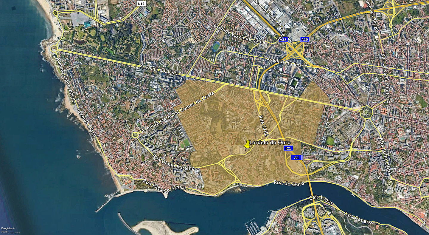  Porto
- Mapa Lordelo Ouro.png