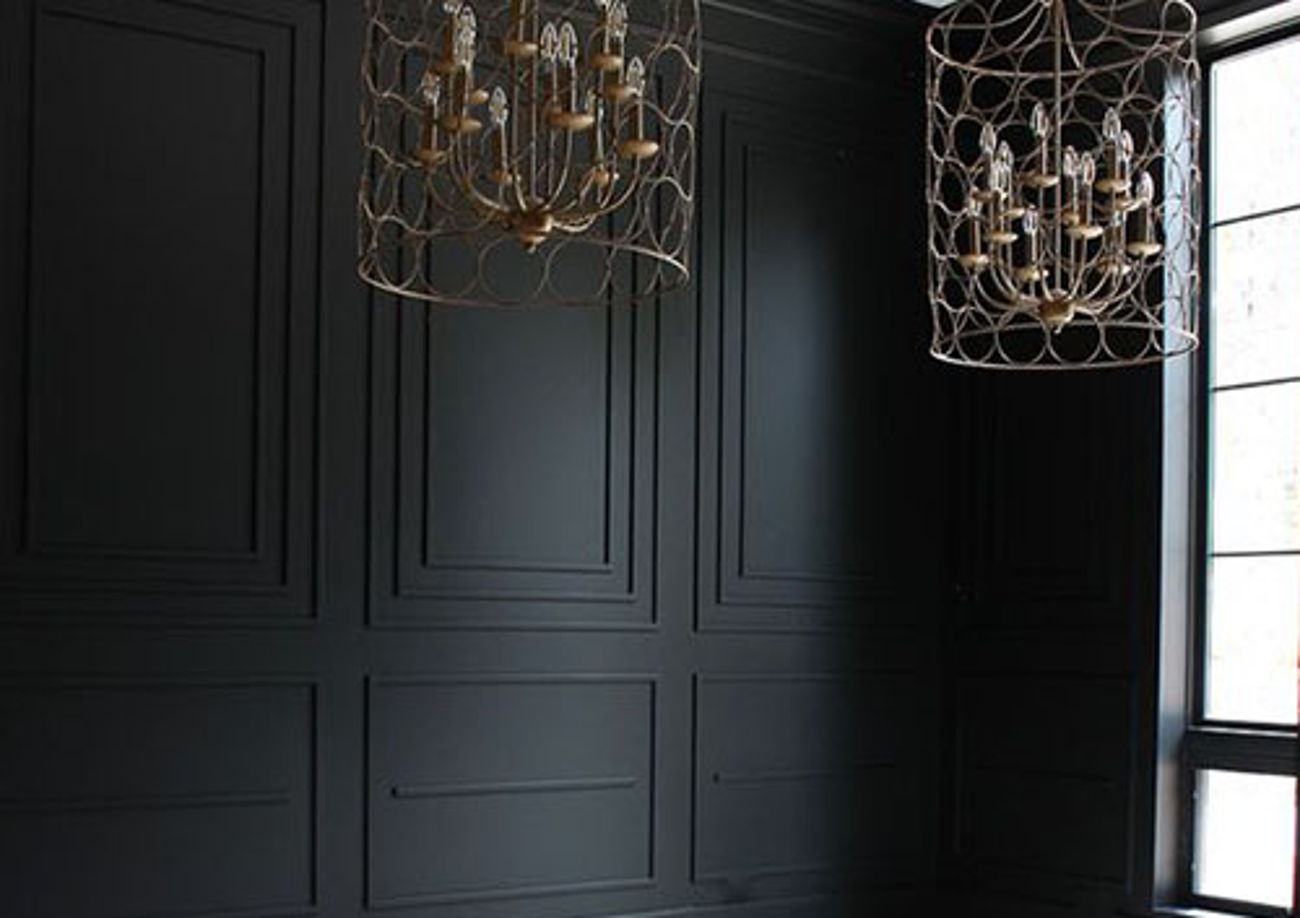 Black Wainscoting