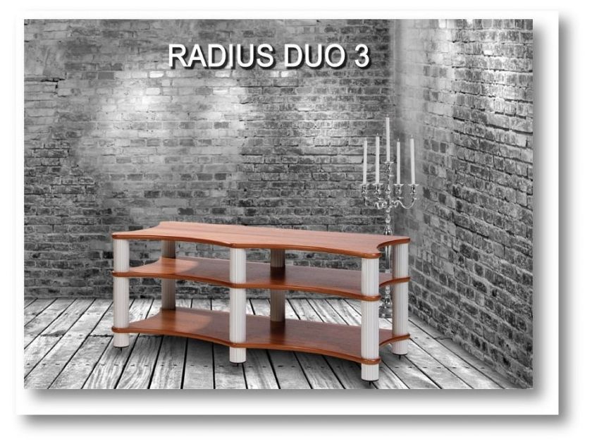 Solid Tech Radius Duo 3 A/V Rack - Excellent Condition;50% Off; Free Shipping