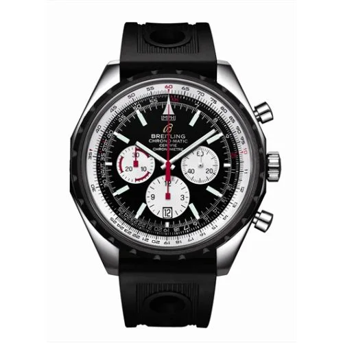 Chrono-Matic 49 Black / Rubber