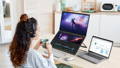 UStation Δ / Delta Max - Stacked Monitor Laptop Touch Dual Screen Folding 18 Inch