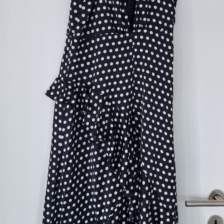 Boohoo polka dot dress size 16 / L