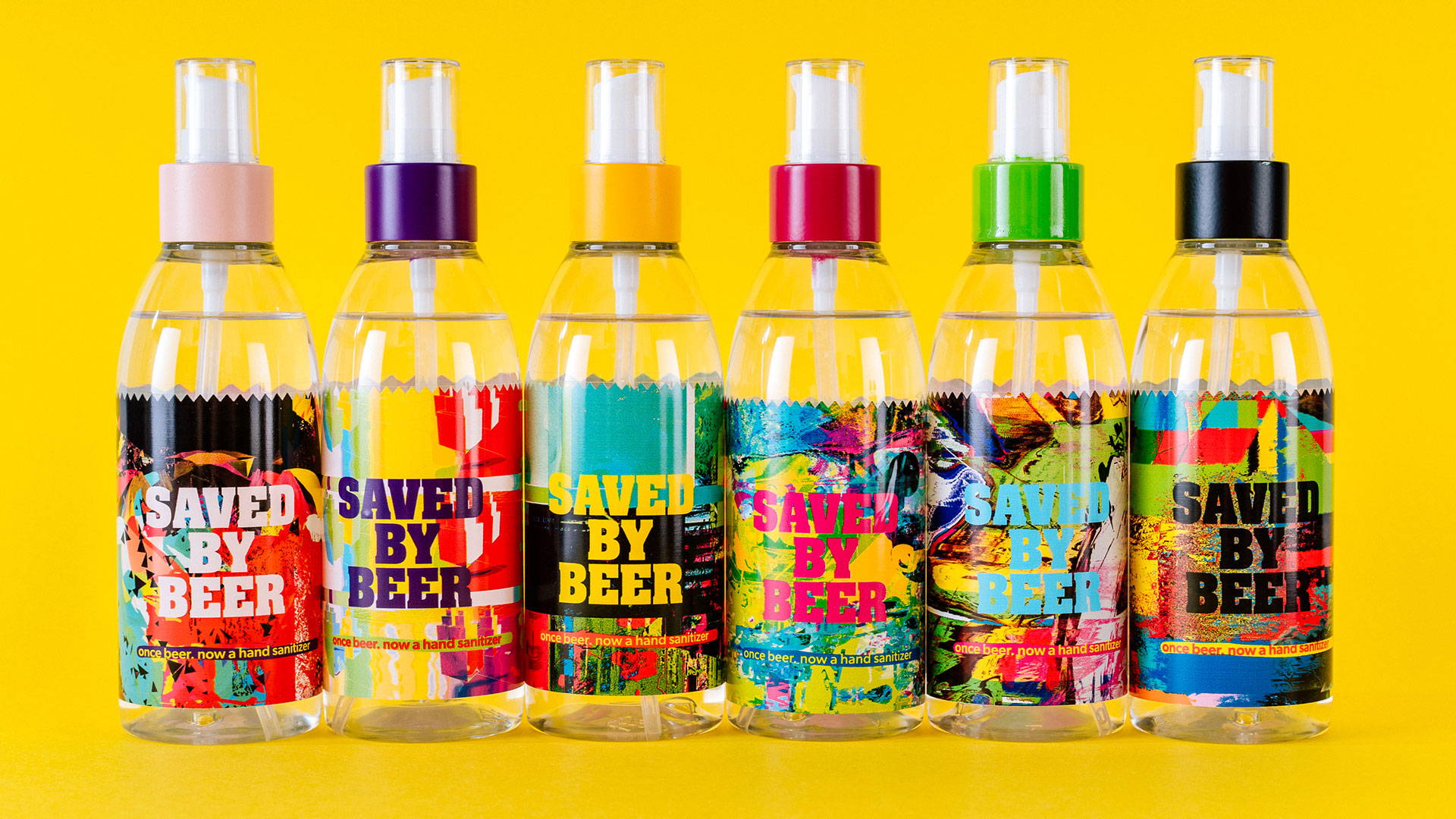 Featured image for Saved By Beer Makes Hand Sanitizer Hip